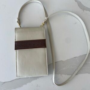 Ivory Brown Women's Wallet with Strap, Card Slots, Coin Purse, Solid Pattern